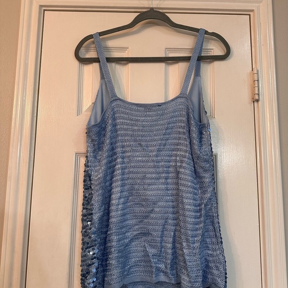 Boston Proper Sparkling Blue Camisole - Picture 4 of 4